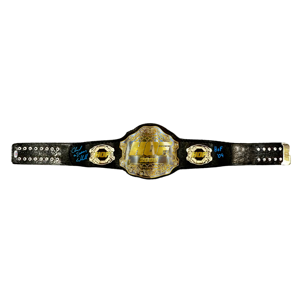 Chuck Liddell Signed Full-Size “Hall of Fame” Belt