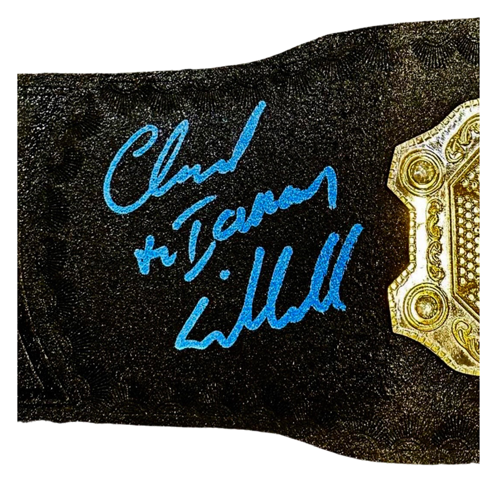 Chuck Liddell Signed Full-Size “Hall of Fame” Belt