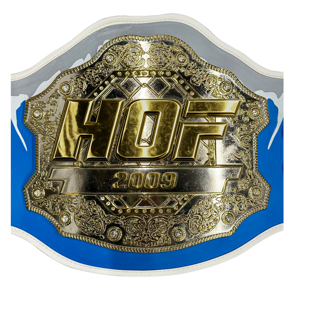 Chuck Liddell Signed Full-Size “Hall of Fame” Iceman Belt