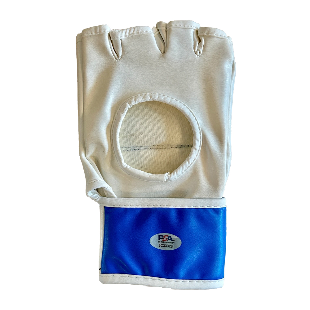 Chuck Liddell Signed Official “Iceman” Glove