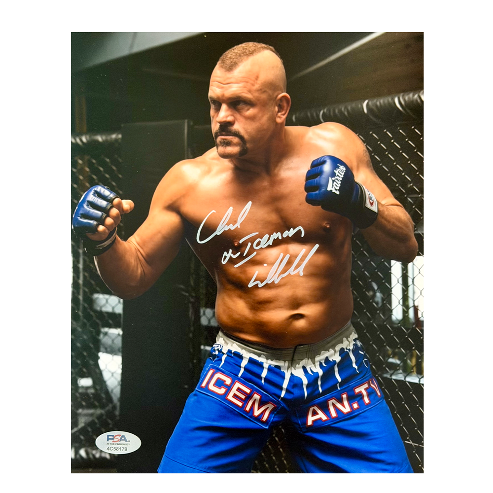 Chuck Liddell Signed “The Iceman” 8x10 Photo