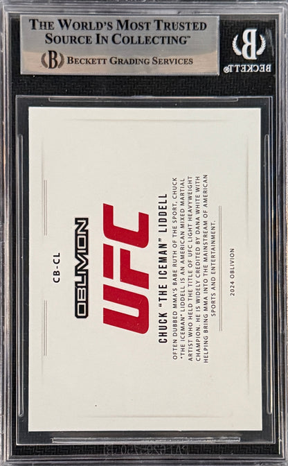 2024 Chuck Liddell Signed Limited Edition /99 UFC Oblivion Inscribed "MAGA"