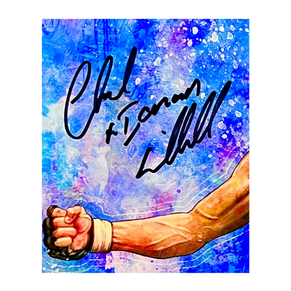 Chuck Liddell Signed 16x20 “Knockout” Art Print
