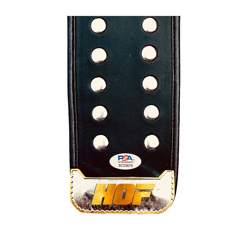 Chuck Liddell Signed Full-Size “Hall of Fame” Belt