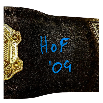 Chuck Liddell Signed Full-Size “Hall of Fame” Belt