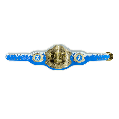 Chuck Liddell Signed Full-Size “Hall of Fame” Iceman Belt