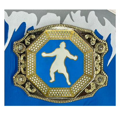 Chuck Liddell Signed Full-Size “Hall of Fame” Iceman Belt