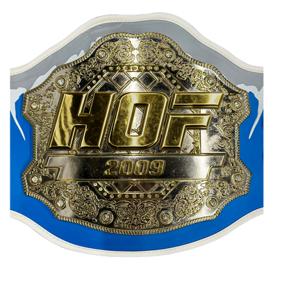 Chuck Liddell Signed Full-Size “Hall of Fame” Iceman Belt