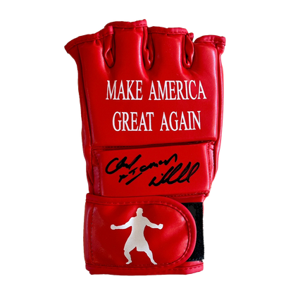 Chuck Liddell Signed "Make America Great Again" Glove