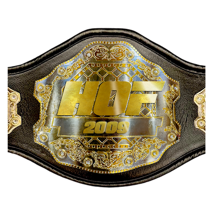 Chuck Liddell Signed Mid-Size “Hall of Fame” Belt