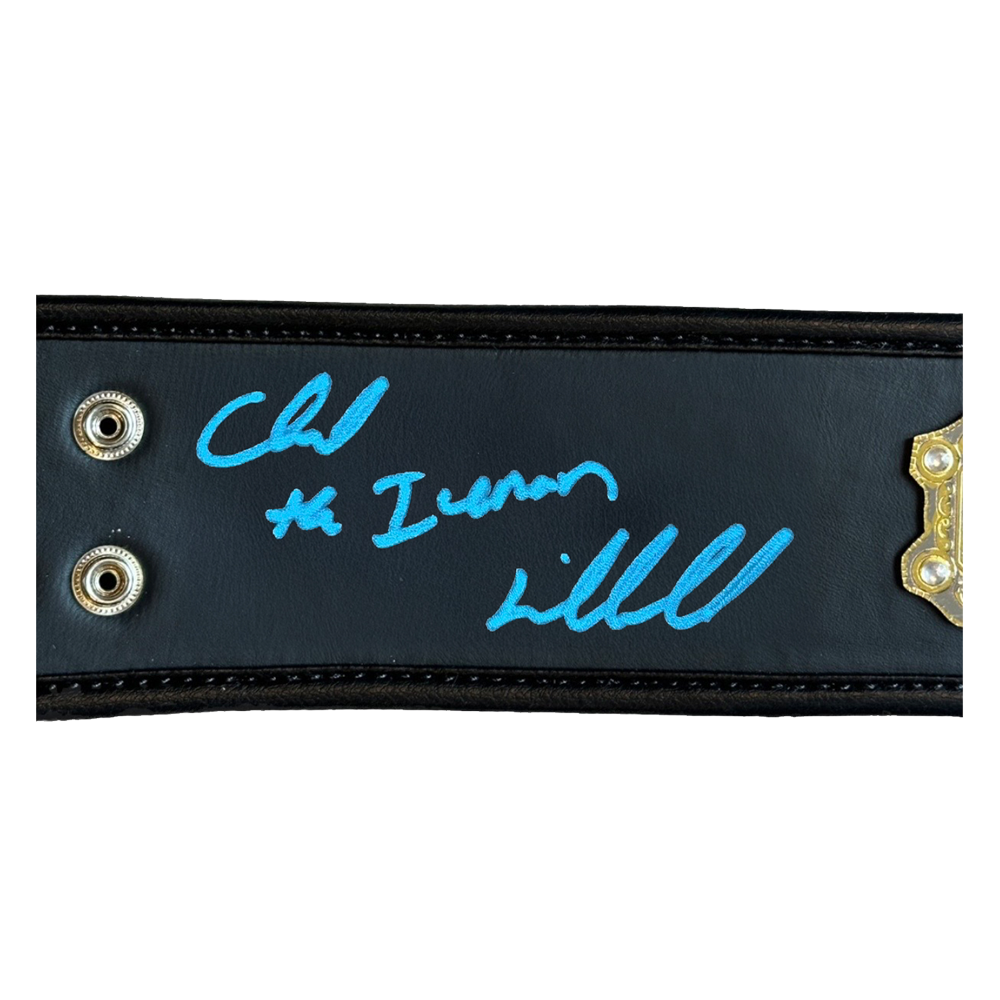 Chuck Liddell Signed Mid-Size “Hall of Fame” Belt