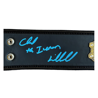 Chuck Liddell Signed Mid-Size “Hall of Fame” Belt