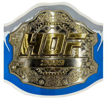 Chuck Liddell Signed Mid-Size “Hall of Fame” Iceman Belt