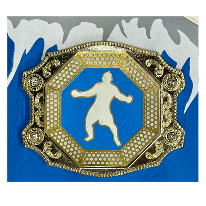 Chuck Liddell Signed Mid-Size “Hall of Fame” Iceman Belt