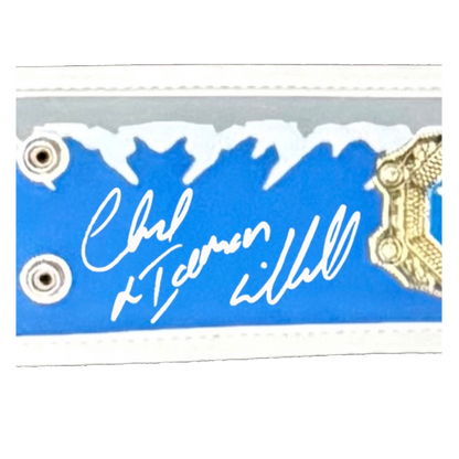 Chuck Liddell Signed Mid-Size “Hall of Fame” Iceman Belt