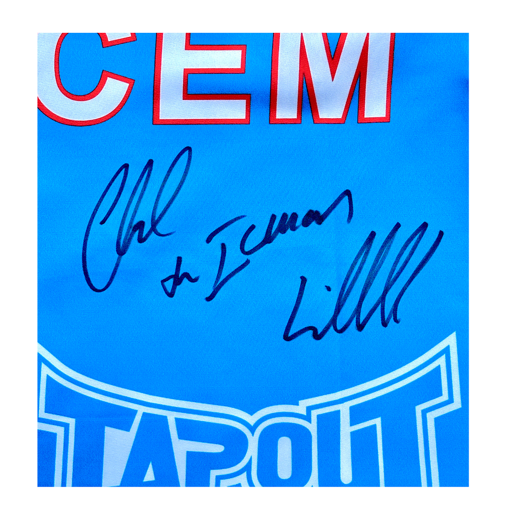 Chuck Liddell Signed Official “Iceman” Trunks