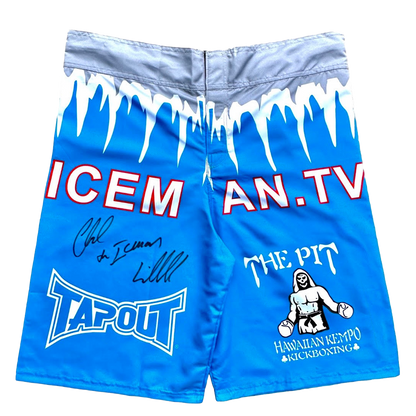 Chuck Liddell Signed Official “Iceman” Trunks