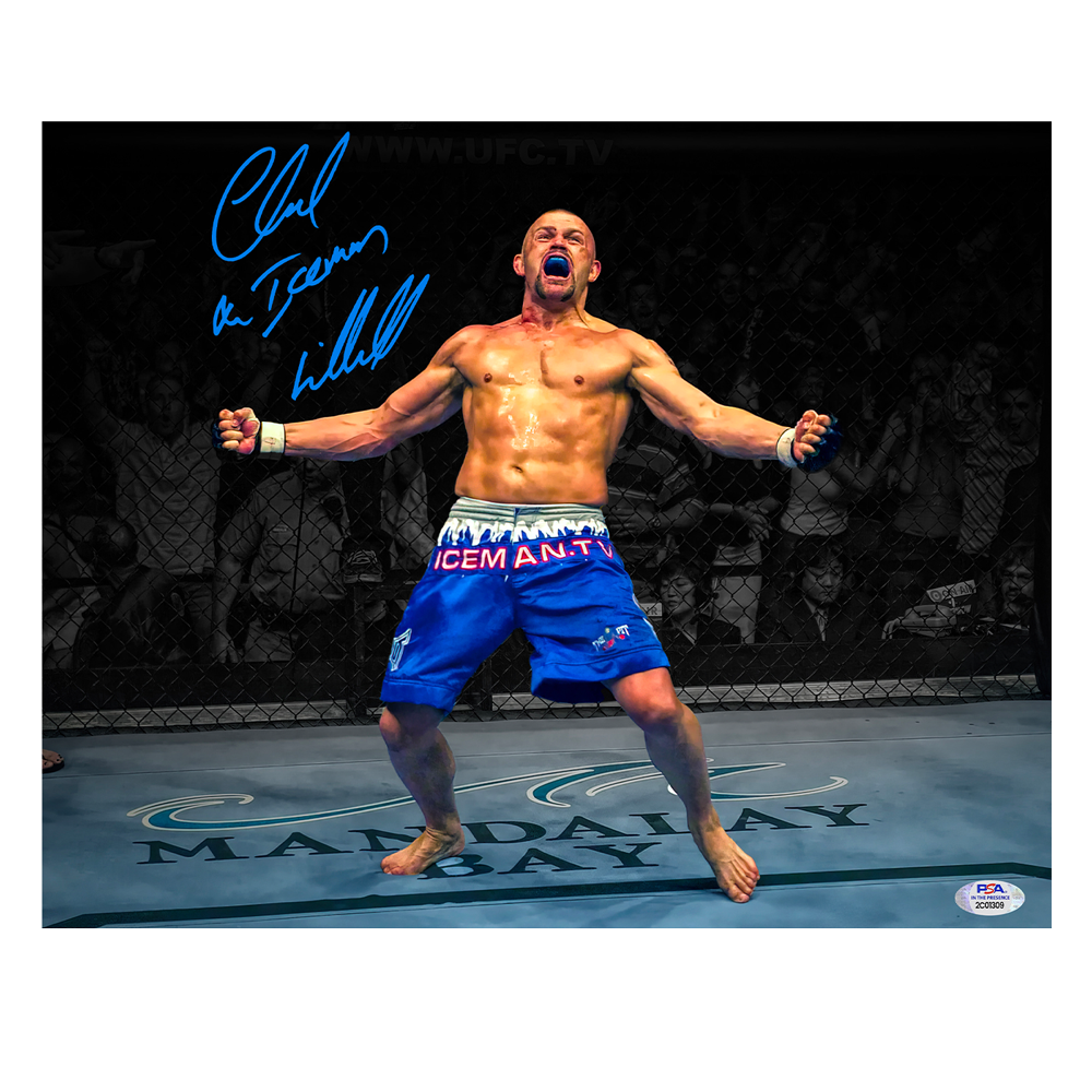 Chuck Liddell Signed “Knockout” 16x20 Photo